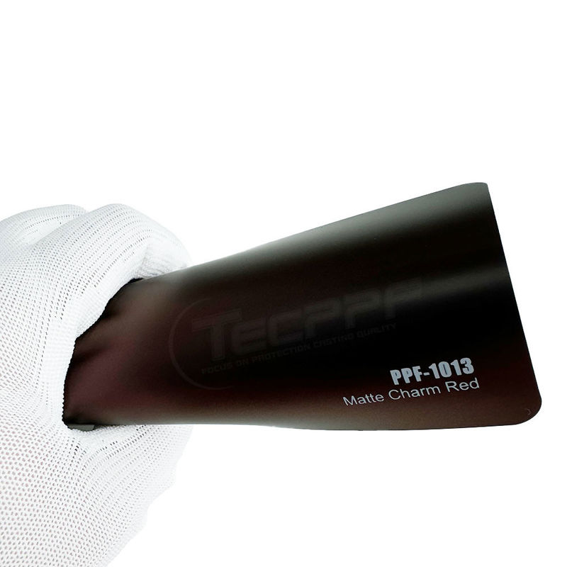 Matte Charm Rotfarbene Ppf Wrap 8mil Farbwechsel Farbschutzfolie