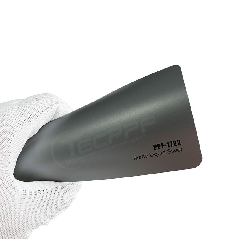 Matte Flüssiges Silber Ppf Farbverpackung 8mil Farbwechsel Farbschutzfilm