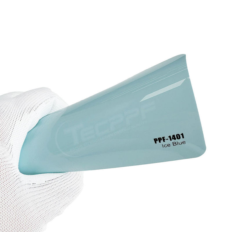 PPF-1401 Eisblaue Farbe Kunststofffolie für Fahrzeuge Farbänderung