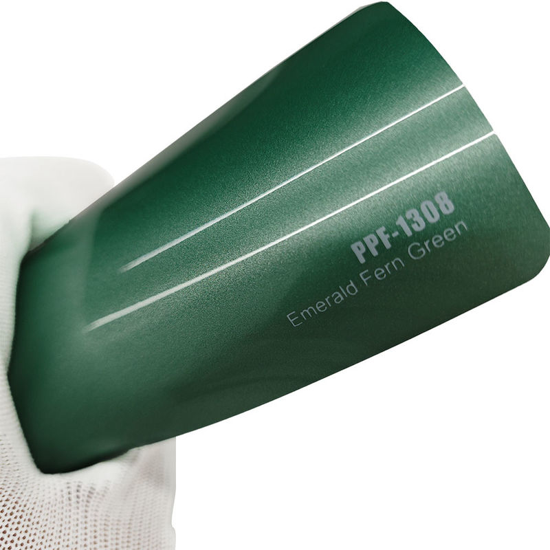 flexibler PPF-1308 Smaragdfarne Grüne Farbe Farbschutzfilm 1,52x16m