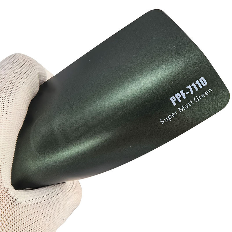 PPF-7110 Super Matt Grün Farbschutzfolie für Autokratz