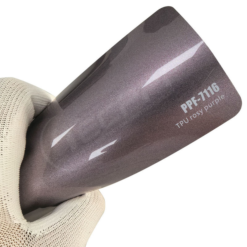 PPF-7116 Rotviolettfarbene Farbschutzfolie für Autokratz