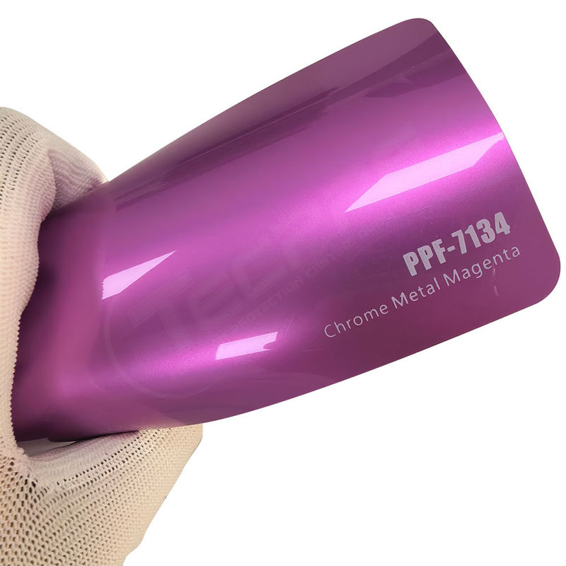 PPF-7134 Chrommetallmagenta Farbfarbschutzfolie für Autokratz