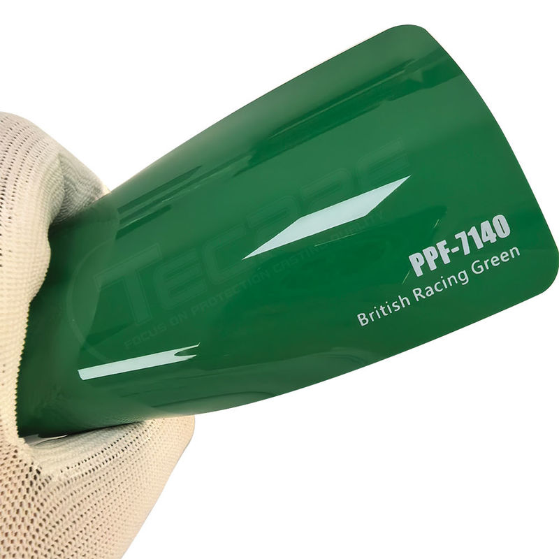 PPF-7140 British Racing Grüne Farbe Farbschutzfolie für Autokratz