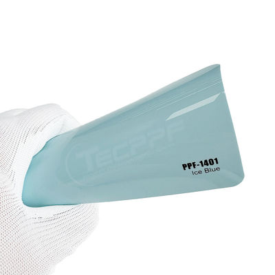 PPF-1401 Eisblaue Farbe Kunststofffolie für Fahrzeuge Farbänderung
