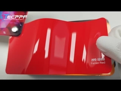 PPF-1003 Farreri Rotfarbe, Farbveränderung 8mil Farbschutzfilm
